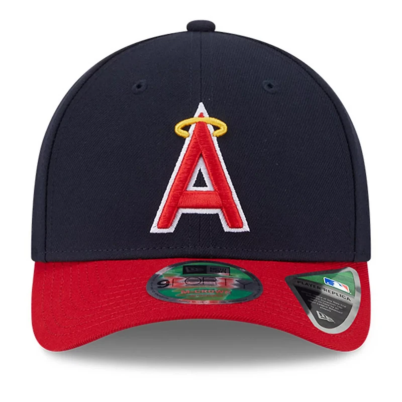 New Era Red Los Angeles Angels Player Replica 9FORTY Adjustable Hat