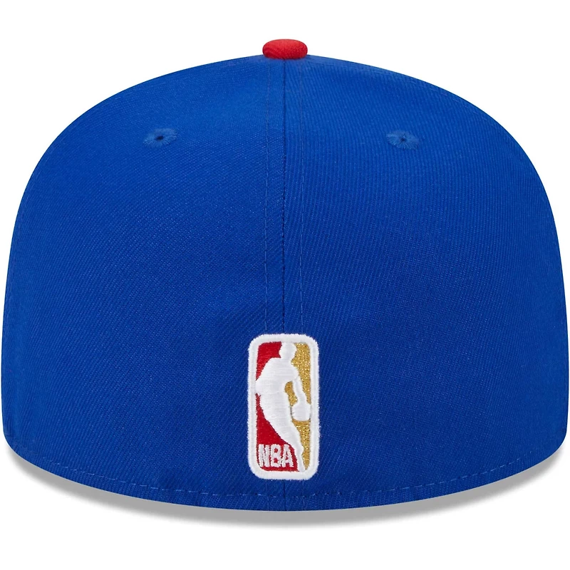 New Era Red Philadelphia 76ers Gameday Gold Pop Stars 59FIFTY Fitted Hat