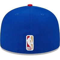 New Era Red Philadelphia 76ers Gameday Gold Pop Stars 59FIFTY Fitted Hat
