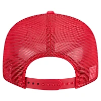 New Era Red Philadelphia 76ers Outdoor Split Panel 9FIFTY Snapback Hat