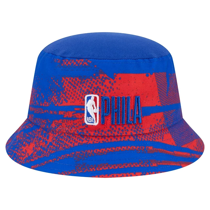 New Era Red Philadelphia 76ers Tip-Off Bucket Hat