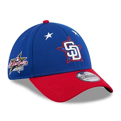 New Era Red San Diego Padres 2025 MLB All-Star Game Workout 39THIRTY Flex Hat