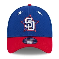 New Era Red San Diego Padres 2025 MLB All-Star Game Workout 39THIRTY Flex Hat