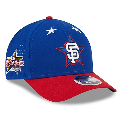 New Era Red San Francisco Giants 2025 MLB All-Star Game Workout 9FORTY M-Crown Adjustable Hat