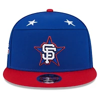 New Era Red San Francisco Giants 2025 MLB All-Star Game Workout Side Patch 9FIFTY Snapback Hat