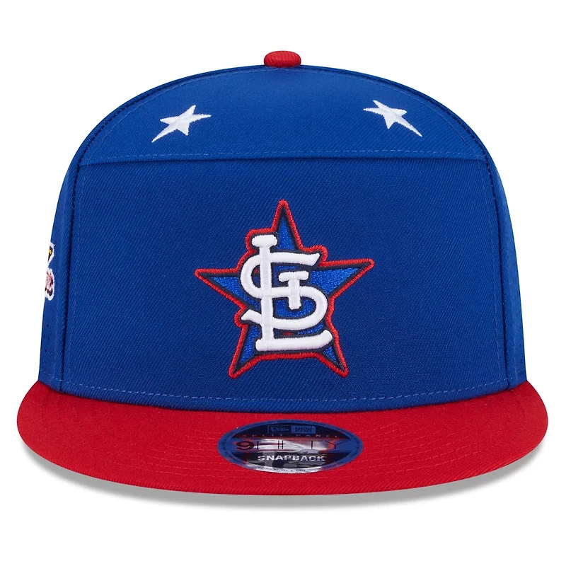 New Era Red St Louis Cardinals 2025 MLB All-Star Game Workout Side Patch 9FIFTY Snapback Hat