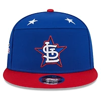 New Era Red St Louis Cardinals 2025 MLB All-Star Game Workout Side Patch 9FIFTY Snapback Hat