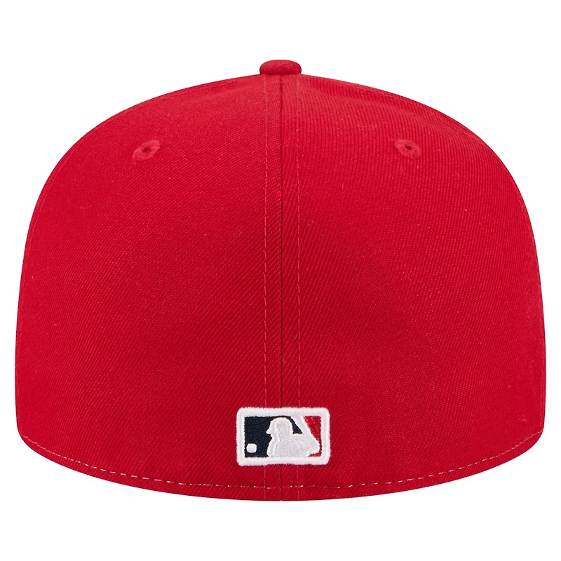 New Era Red St Louis Cardinals Repeat 59FIFTY Fitted Hat