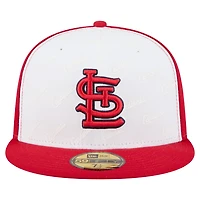 New Era Red St Louis Cardinals Repeat 59FIFTY Fitted Hat