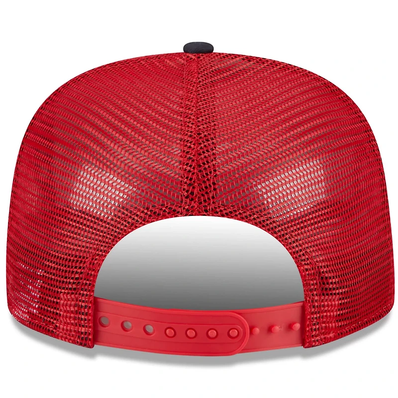 New Era /Red St Louis Cardinals Team Foam Front A-Frame Trucker 9FIFTY Snapback Hat