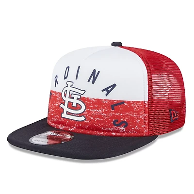 New Era /Red St Louis Cardinals Team Foam Front A-Frame Trucker 9FIFTY Snapback Hat