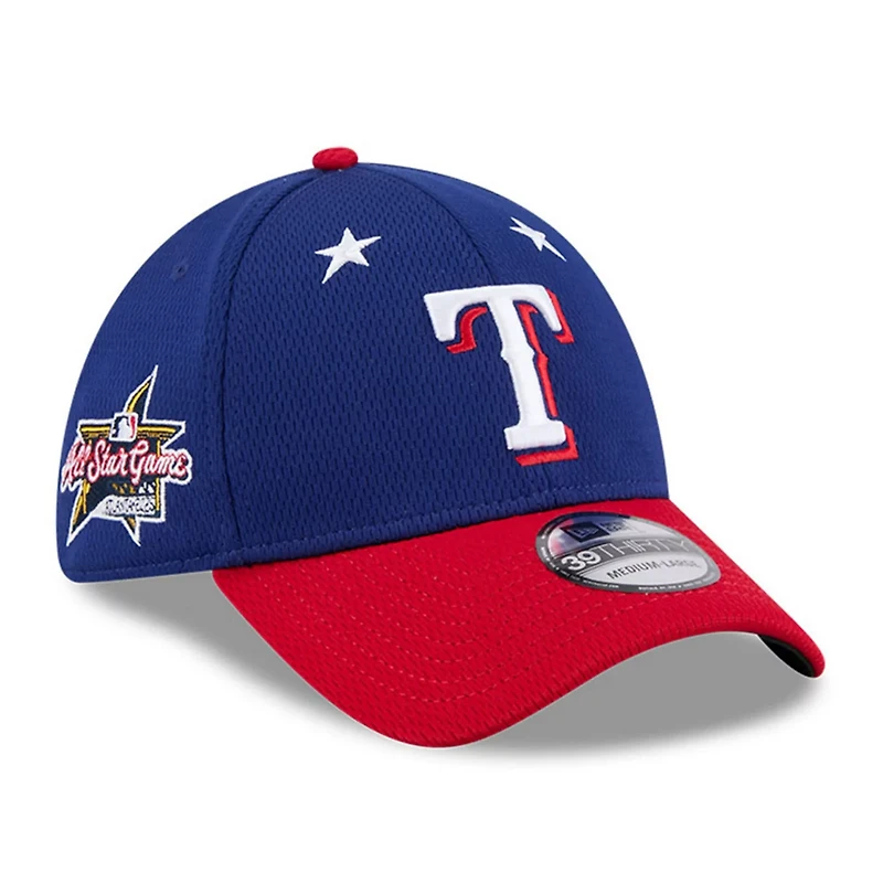 New Era Red Texas Rangers 2025 MLB All-Star Game 39THIRTY Flex Hat