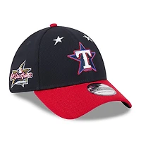 New Era Red Texas Rangers 2025 MLB All-Star Game Workout 39THIRTY Flex Hat