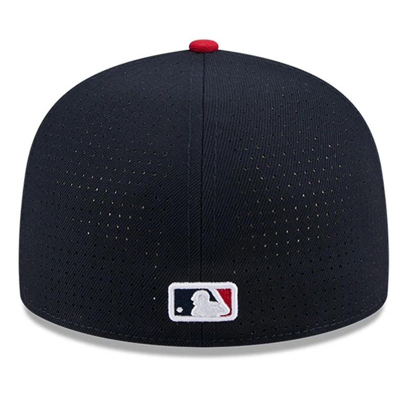 New Era Red Texas Rangers 2025 MLB All-Star Game Workout Side Patch 59FIFTY Fitted Hat