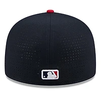 New Era Red Texas Rangers 2025 MLB All-Star Game Workout Side Patch 59FIFTY Fitted Hat