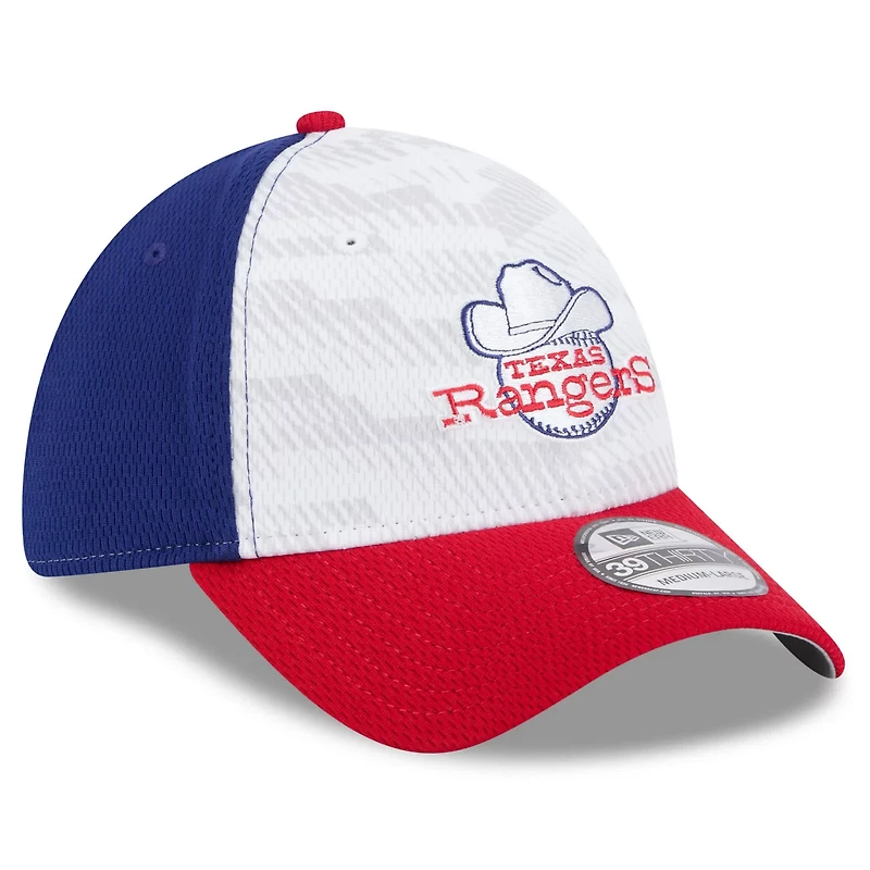New Era Texas Rangers 2025 MLB Clubhouse 39THIRTY Flex Hat