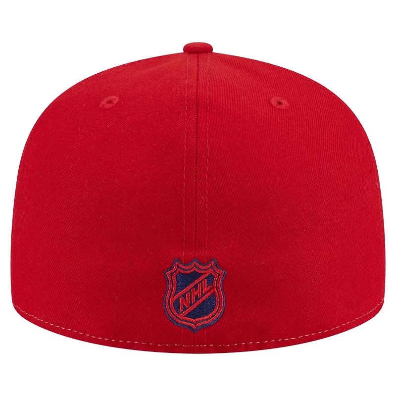 New Era Red Washington Capitals Repeat Two-Tone 59FIFTY Fitted Hat