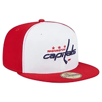 New Era Red Washington Capitals Repeat Two-Tone 59FIFTY Fitted Hat