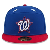 New Era Red Washington Nationals 2025 MLB All-Star Game Workout Side Patch 59FIFTY Fitted Hat