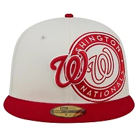 New Era Red Washington Nationals Lonestar 59FIFTY Fitted Hat