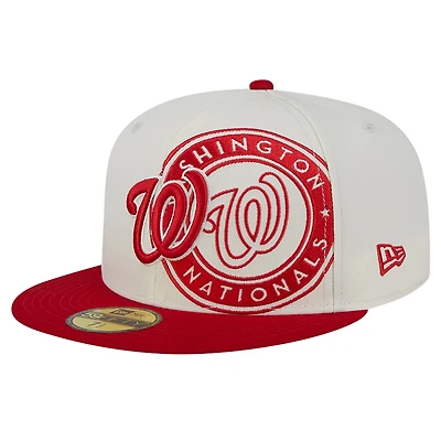 New Era Red Washington Nationals Lonestar 59FIFTY Fitted Hat