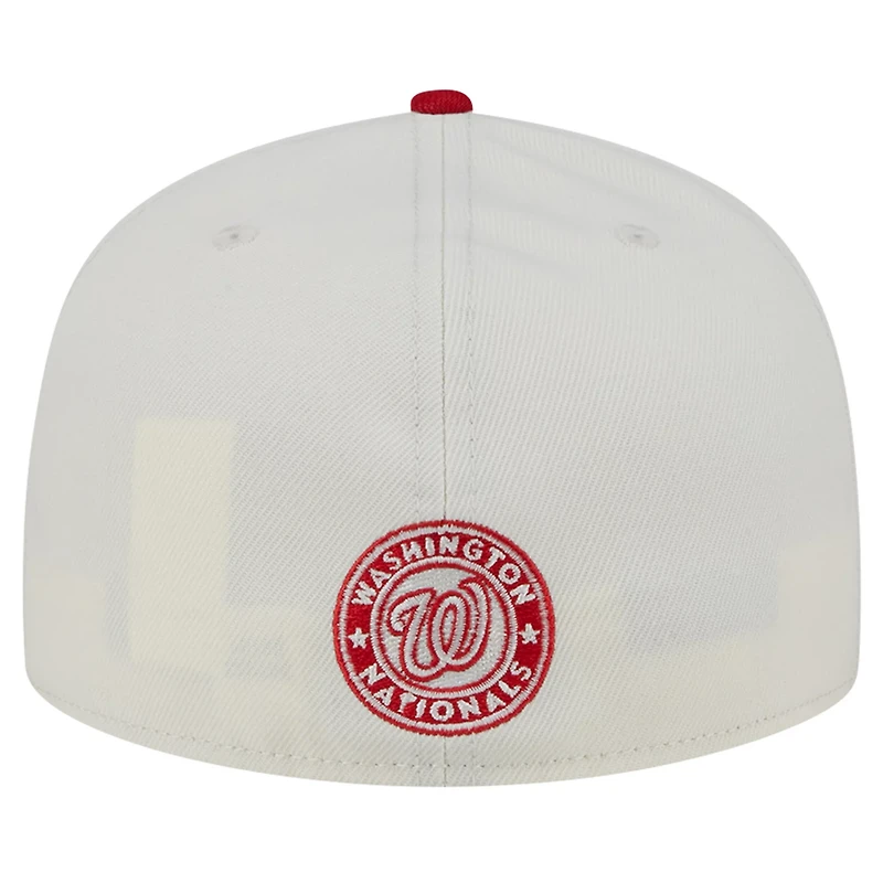 New Era Red Washington Nationals Lonestar 59FIFTY Fitted Hat