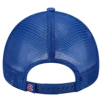 New Era Royal Atlanta Braves Trucker A-Frame 9FORTY Adjustable Hat