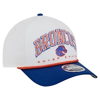 New Era Royal Boise State Broncos Arch Two-Tone Rope 9FORTY A-Frame M-Crown Adjustable Hat