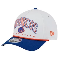 New Era Royal Boise State Broncos Arch Two-Tone Rope 9FORTY A-Frame M-Crown Adjustable Hat