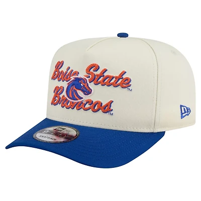 New Era Royal Boise State Broncos Vintage Chainstitch 9FIFTY A-Frame Snapback Hat