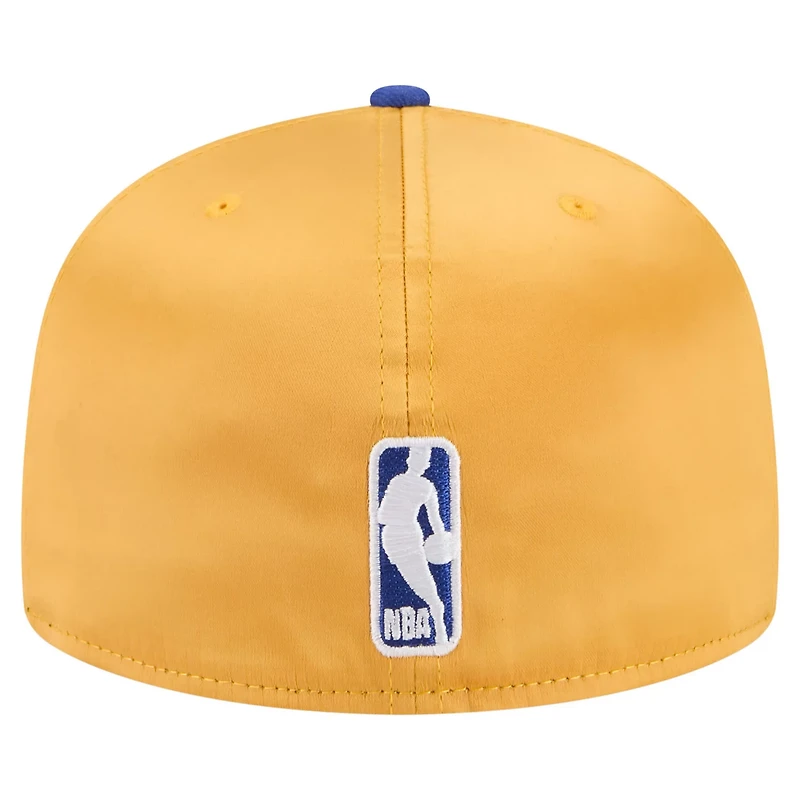 New Era Royal en State Warriors Satin Two-Tone 59FIFTY Fitted Hat
