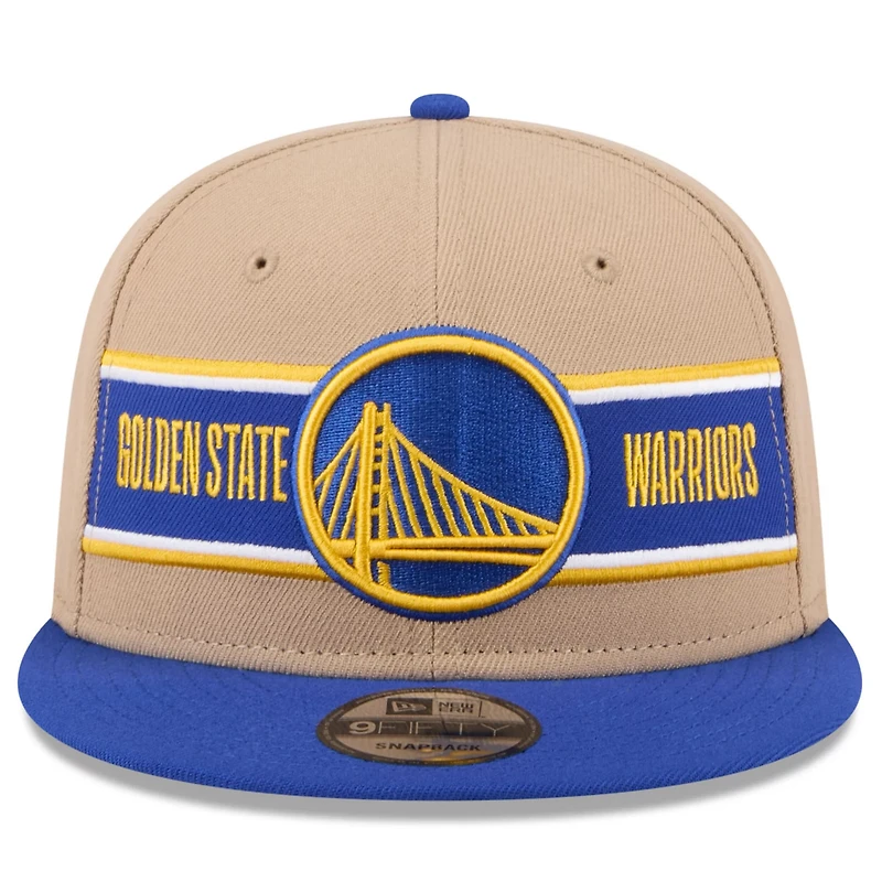 New Era Royal Golden State Warriors 2024 NBA Draft 9FIFTY Snapback Hat