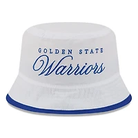 New Era Royal Golden State Warriors 2025 NBA Draft Nylon Bucket Hat