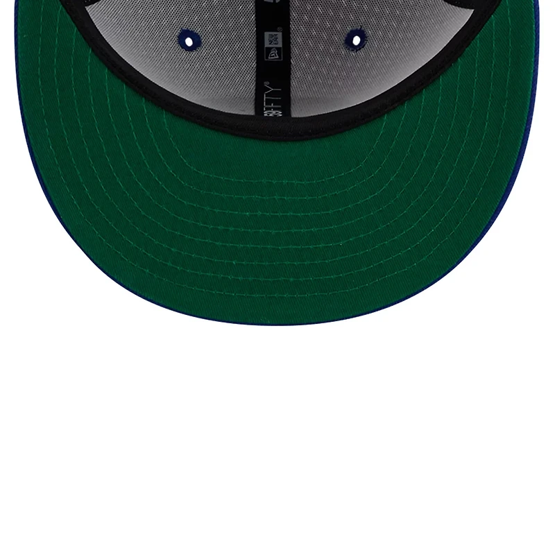 New Era Royal Golden State Warriors Throwback 2Tone 59FIFTY Fitted Hat