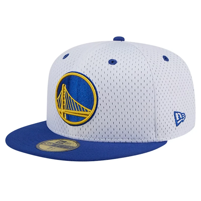 New Era Royal Golden State Warriors Throwback 2Tone 59FIFTY Fitted Hat