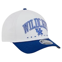 New Era Royal Kentucky Wildcats Arch Two-Tone Rope 9FORTY A-Frame M-Crown Adjustable Hat