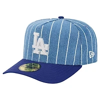 New Era Royal Los Angeles Dodgers Parallel A-Frame 59FIFTY Fitted Hat