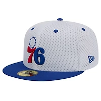 New Era /Royal Philadelphia 76ers Throwback 2Tone 59FIFTY Fitted Hat