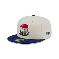New Era Royal Philadelphia Phillies Bullpen Cart 59FIFTY Fitted Hat