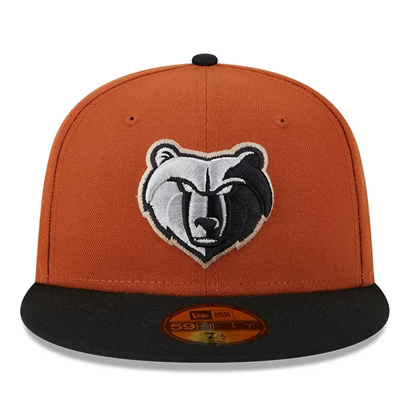 New Era Rust/ Memphis Grizzlies Two-Tone 59FIFTY Fitted Hat
