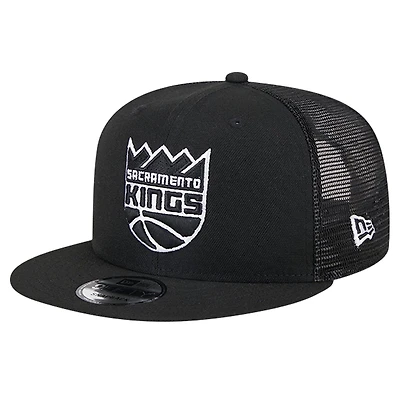 New Era Sacramento Kings 9FIFTY Snapback Trucker Hat