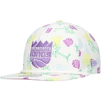 New Era Sacramento Kings Palm Trees and Waves Golfer Adjustable Hat