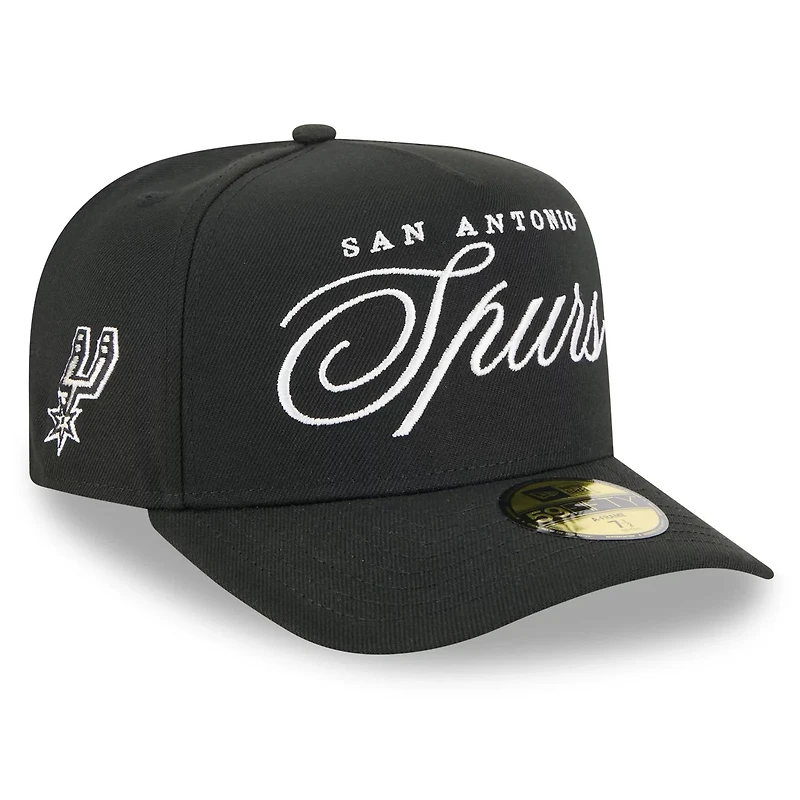 New Era San Antonio Spurs 2025 NBA Draft A-Frame 59FIFTY Fitted Hat