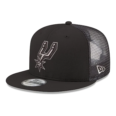 New Era San Antonio Spurs Core Logo Meshback 9FIFTY Snapback Hat