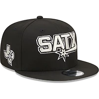 New Era San Antonio Spurs Jersey Hook Statement Edition 9FIFTY Snapback Hat