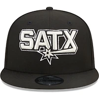 New Era San Antonio Spurs Jersey Hook Statement Edition 9FIFTY Snapback Hat