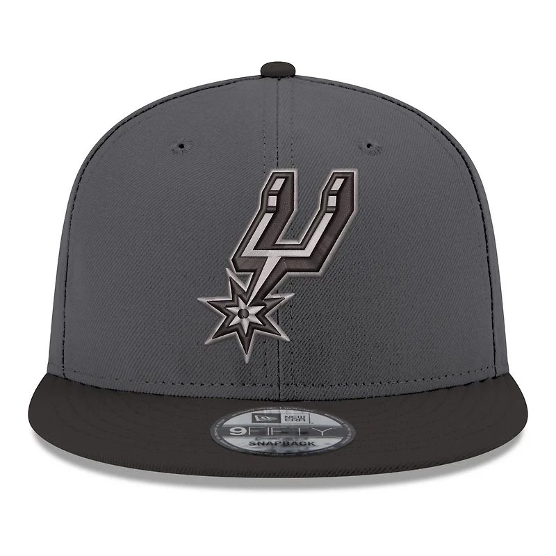 New Era San Antonio Spurs Logo 2-Tone 9FIFTY Snapback Hat