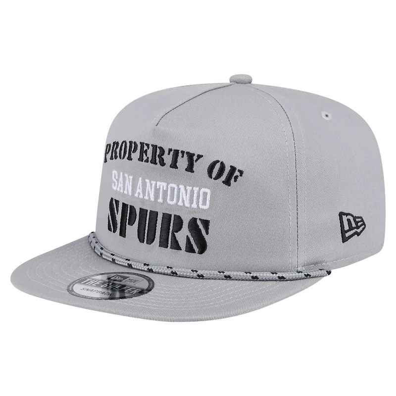 New Era San Antonio Spurs Throwback Property Of Golfer Snapback Hat