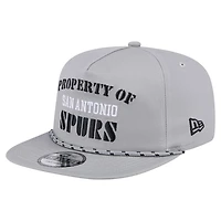 New Era San Antonio Spurs Throwback Property Of Golfer Snapback Hat
