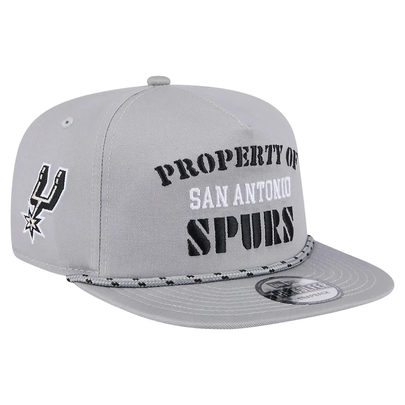 New Era San Antonio Spurs Throwback Property Of Golfer Snapback Hat